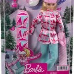 BARBIE SNOWBOARD BLONDE DOLL ART.HCN32