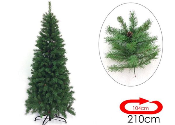 Albero di Natale Cervino 210 cm