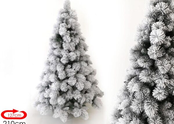 Albero Di Natale Monte Rosa Innevato 2,10Mt/904rami