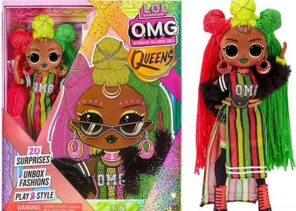 LOL SURPRISE OMG QUEENS DOLL - SWAYS ART.579908