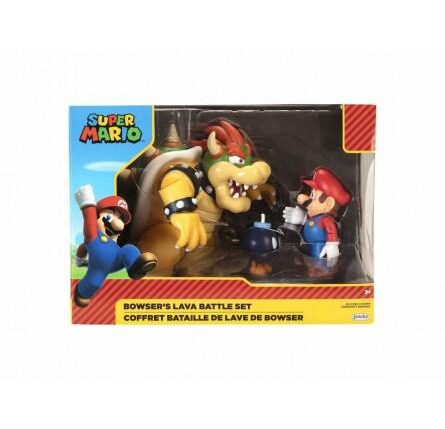 SUPER MARIO NINTENDO VS BOWSER DIORAMA SET 64512