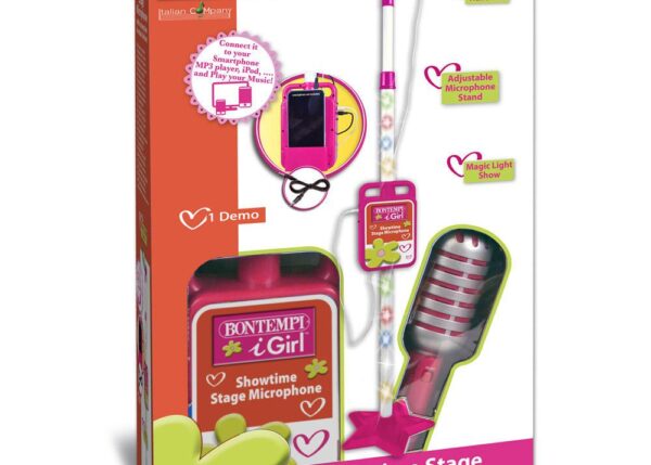 MICROFONO DA PALCO CON CAVO MP3 400871