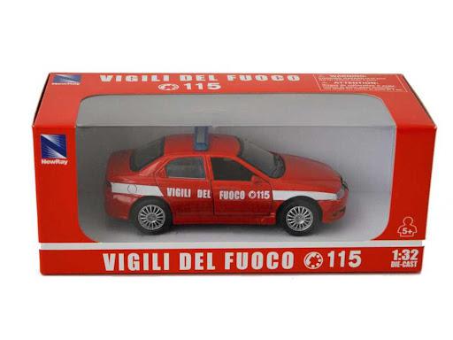 AUTO VIGILI DEL FUOCO 4 ASS. SCALA 1:32 ART.55193I