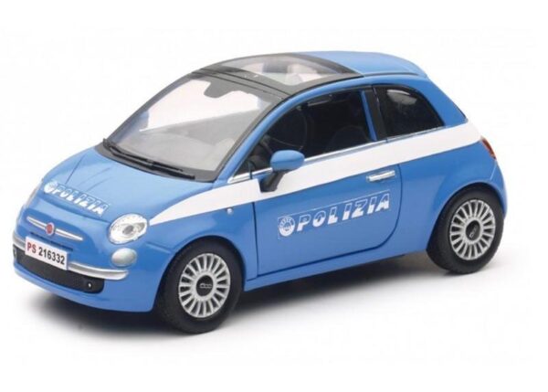 FIAT 500 POLIZIA SCALA 1:24 ART.71353