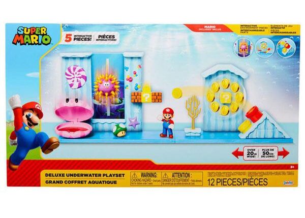 SUPER MARIO UNDERWATER PLAYSET DELUXE ART.JK400254