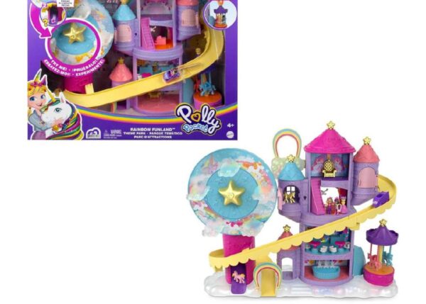 POLLY POCKEY FUNLAND LUNA PARK ARCOBALENO ORIGINALE ART. HBT13