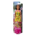 BARBIE TRENDY ABITO GIALLO CON FARFALLE ART.DTF41