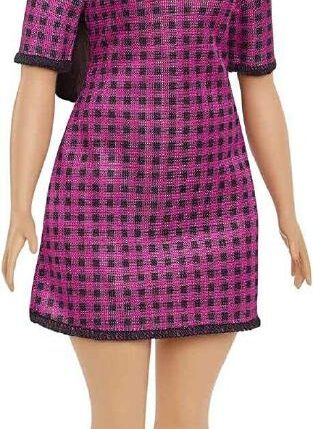 BARBIE FASHIONISTAS CURVY PINK E BLACK 188