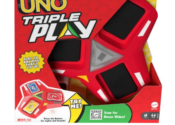 GIOCO UNO TRIPLE PLAY HCC21-0