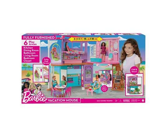 BARBIE CASA DI MALIBU NEW HCD50 CANVASS 760605