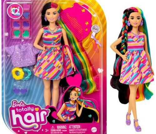 BARBIE TOTALLY HAIR DOLL MULTICOLOR HCM90