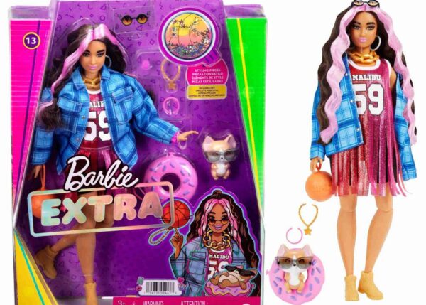 BARBIE EXTRA C/ANIMALETTO ART.GRN27 HDJ46