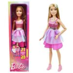 BARBIE LARGE DOLL VESTITO ROSA HJY02 ART.510021351