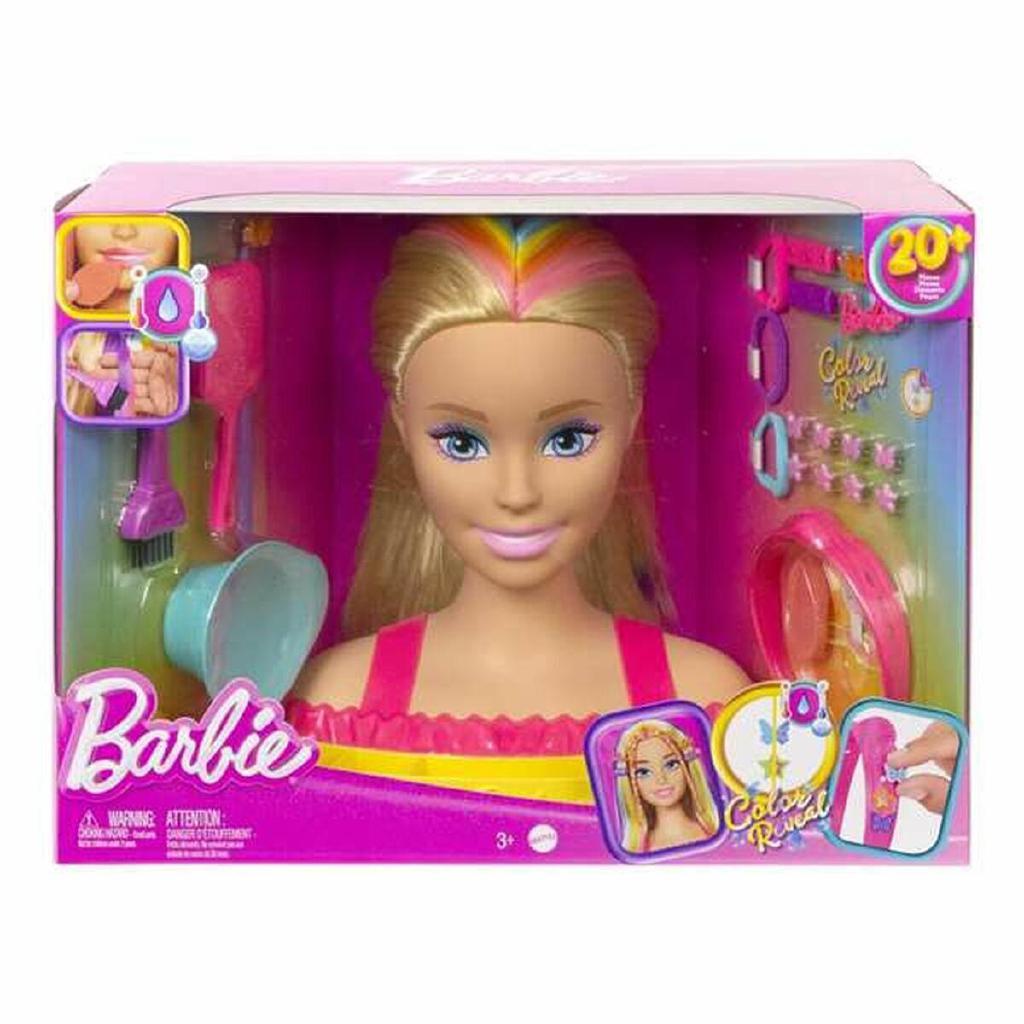 BARBIE STYLING CAP.ARCOBALENO HMD78 CANVASS ART.510021348 BARBIE STYLING CAP.ARCOBALENO HMD78 CANVASS ART.510021348