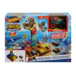 HOT WHEELS MONSTER TRUCKS PLAYSET ARENA SMASHERS ART.HNB94/HNB92