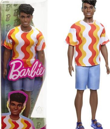 KEN FASHIONISTAS MORO MAGLIA ROSSA E ARANGIO DWK44-HRH23 CANVASS