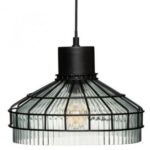 LAMPADARIO 178928 HOUSE 31X30CM VETRO/METAL ART.A189061