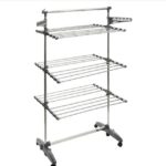 STENDIBIANCHERIA INOX MODULABILE 174X62X125CM 157306