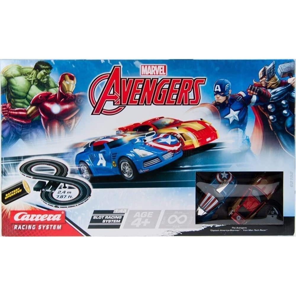 AVENGERS PISTA CARRERA 2,40MT SLOT CAR RACING 20062192 AVENGERS PISTA CARRERA 2,40MT SLOT CAR RACING 20062192