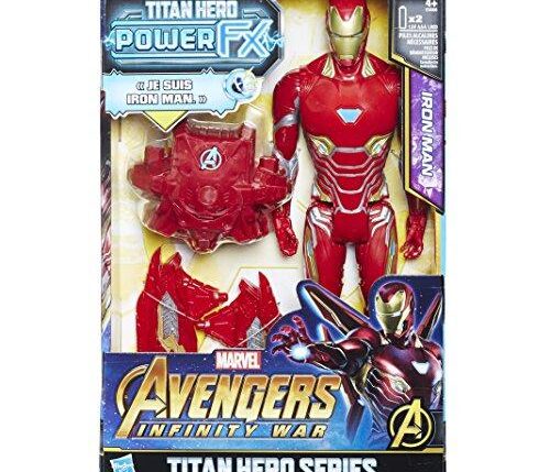 AVENGERS PERS. 30CM IRON MAN POWER PACK E06061010