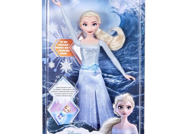 FROZEN 2 ELSA BAMBOLA CORPETTO LUMINOSO F0594
