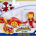 SPIDEY PERSON.10CM ASST.IRON MAN CON VEICOLO ARTF3992/F1459