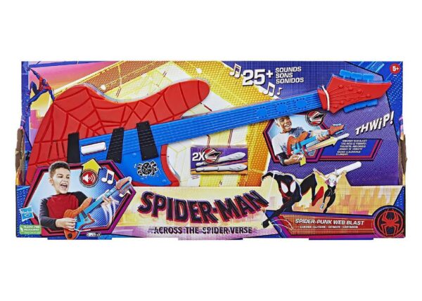 SPIDERMAN CHITARRA SPARA DARDI C/SUONI ART.F5622