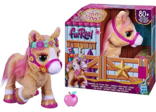 FUR REAL CINNAMON PONY STILOSO F4395 CANVASS