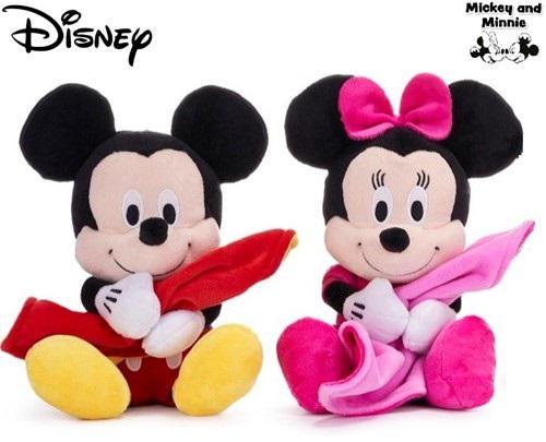 MINNIE + MICKEY PELUCHE 22/36CM 71332DD ART.8340
