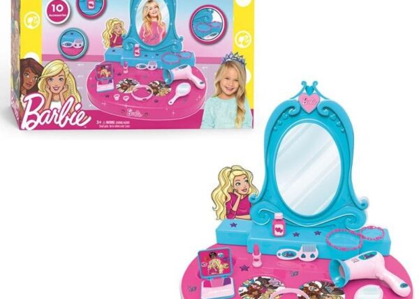 BARBIE SPECCHIERA C/10 ACC IN BOX L58XH39CM ART.2125