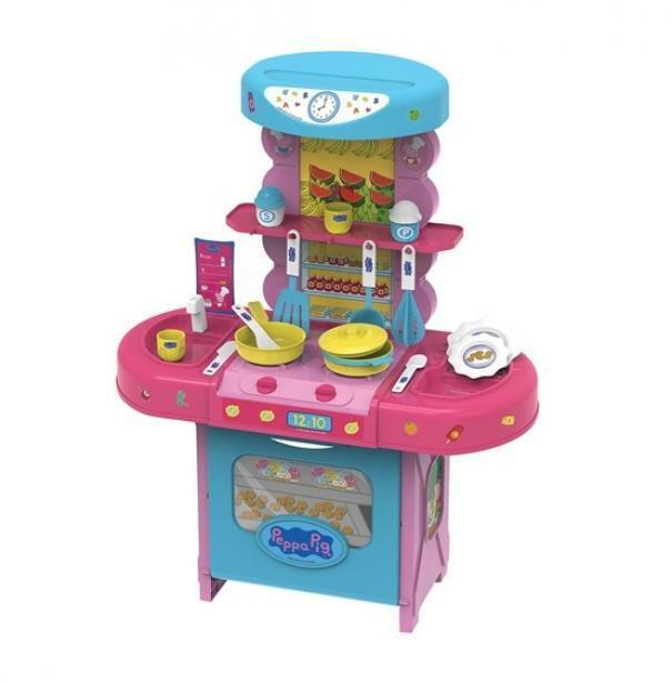PEPPA PIG CUCINA H70CM C/15 ACC IN BOX L39XH58CM ART.8103 PEPPA PIG CUCINA H70CM C/15 ACC IN BOX L39XH58CM ART.8103