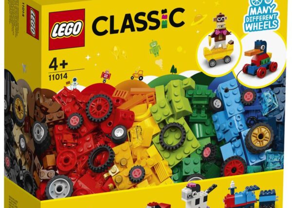 LEGO CLASSIC MATTONCINI E RUOTE 11014