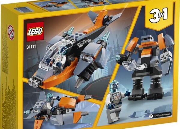 LEGO CREATOR CYBER-DRONE 31111