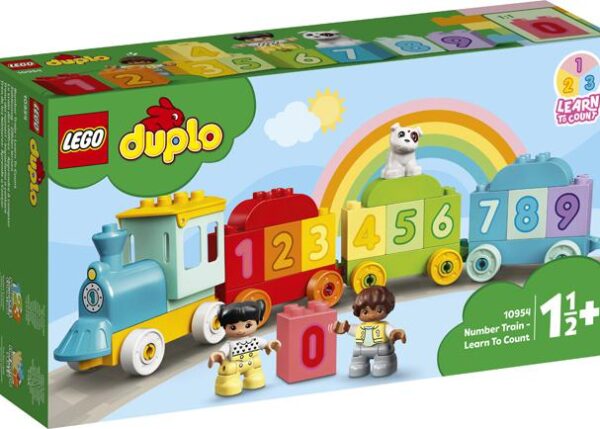 LEGO TRENO NUMERI IMPARIAMO A CONTARE 10954