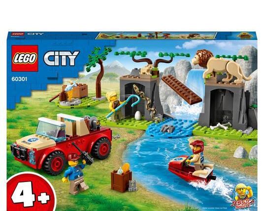 LEGO FUORISTRADA SOCCORSO ANIMALE 60301