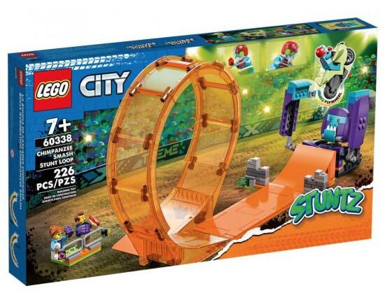 LEGO CITY STUNT MORTE SCIMPANZE 60338