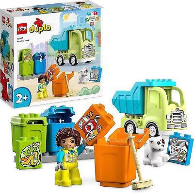LEGO DUPLO CAMION RICICLAGGIO RIFIUTI 10987