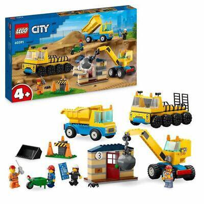 LEGO CITY CAMION CANTIERE GRU PALLA 60391