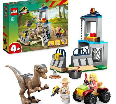 LEGO JURASSIC WORLD FUGA VELACIRAPTOR 76957