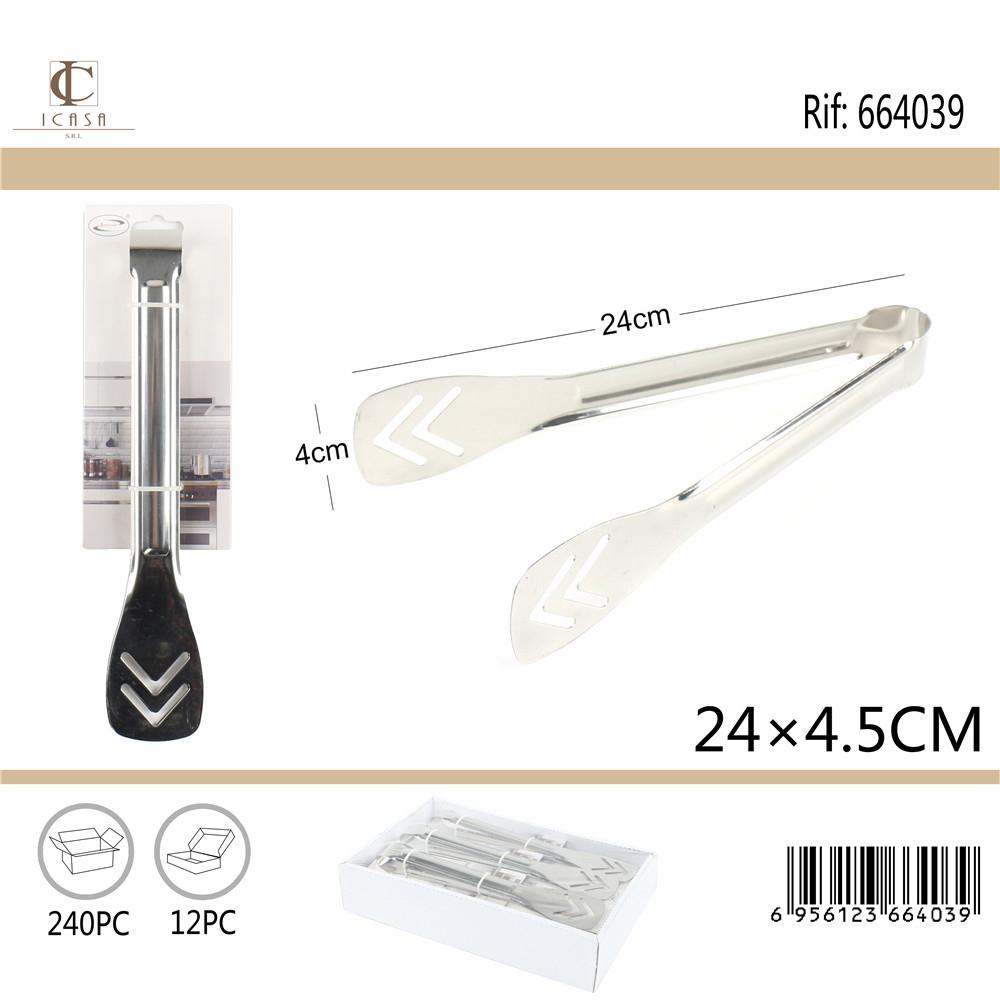 PINZA PER CUCINA IN ACCIAIO ART.664039 PINZA PER CUCINA IN ACCIAIO ART.664039