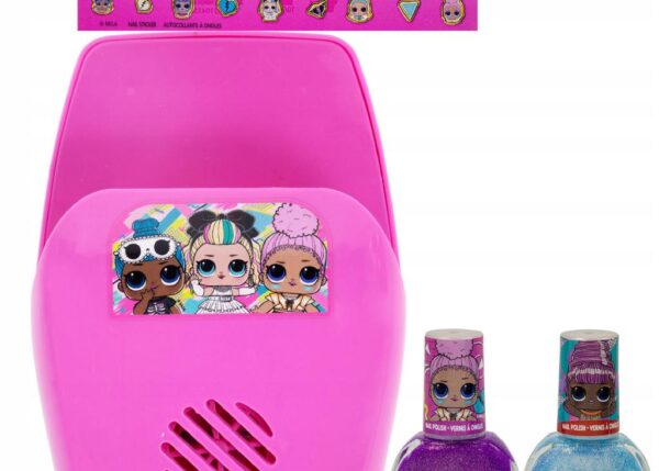 LOL ASCIUGA SMALTO CON ACCESSORI E SMALTO -LL0173GB $