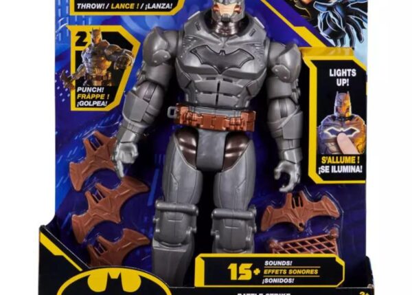 BATMAN PERS.BATTLE STRIKE 30CM 6064833 $