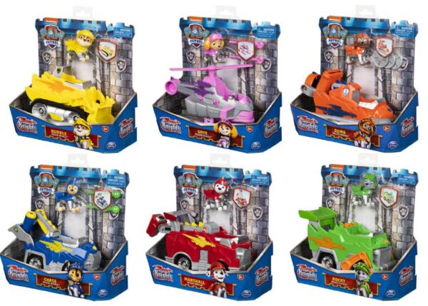 PAW PATROL RESCUE KNIGHTS DELUXE VEICOLO 6062181