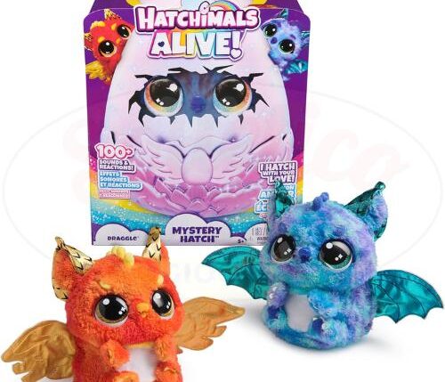 HATCHIMALS ALIVE MAG.UOVO DRAGGLE 6069282 CANVASS