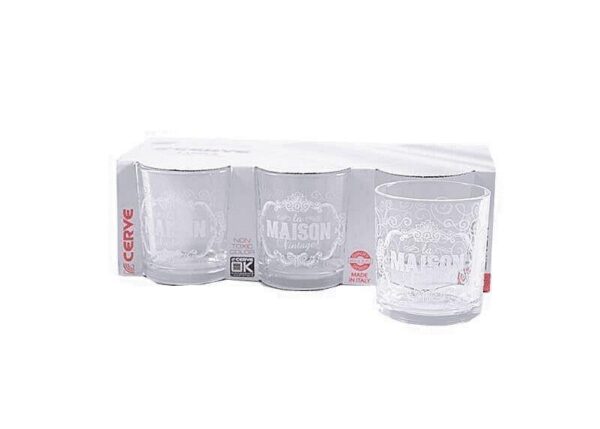 BICCHIERI CONFEZIONE DA 6 M84250 ACQUA MAISON VINTAGE ART.A169006