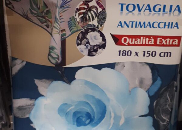 TOVAGLIA 180X150 ANTIMACCHIA FIORATO
