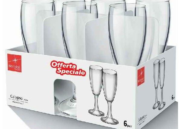 CALYPSO CALICI FLUTE 11,3CL VC6 PROMO