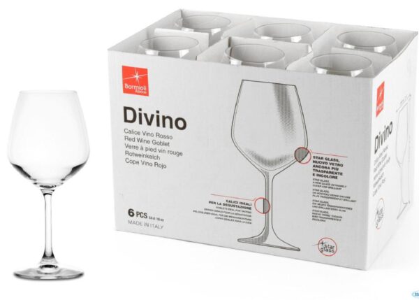 CALICE VINO ROSSO DIVINO BORMIOLI CL 53 ART.7295