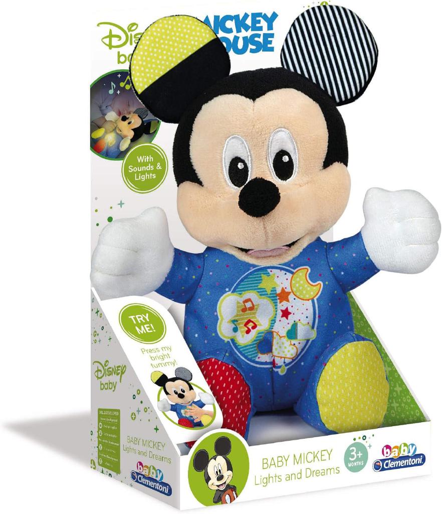 BABY CLEM.DISNEY MICKEY LIGHTING PLUSH 17206 BABY CLEM.DISNEY MICKEY LIGHTING PLUSH 17206