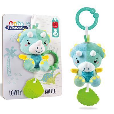 BABY CLEM.SOFT DINO RATTLE 2020 17353